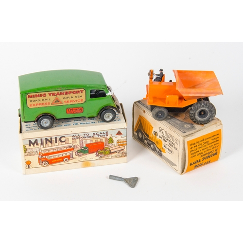 921 - Triang Minic: Short Bonnet Van “Minic Transport