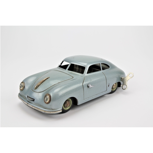 595 - J.N.F. Prototyp Porsche 356 in Light Blue in Near Mint Original Condition Complete with Key. Origina... 