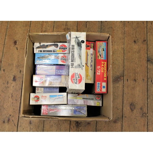 611 - Airfix, ESCI, Glencoe Kits (11 in Total) All in Unopened Shop Stock Condition from an Old Shop. (All... 