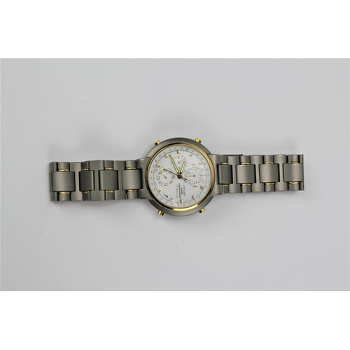 178 - A Citizen alarm chronograph wrist watch.