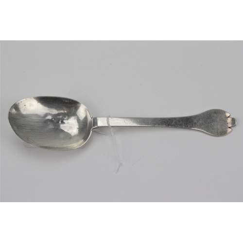 66 - An antique trefid spoon, hallmarked London.