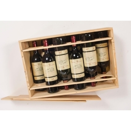 213 - Chateau Gravelines 2000 Premieres Coates De bordeaux, boxed 10 bottles