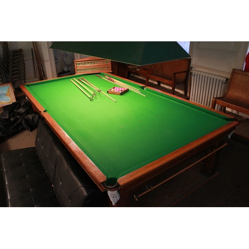 694 - A Full Size Snooker Table (Measuring 11 Ft 8 inches x 5 Ft 10 inches)  with all accessories, Balls, ... 