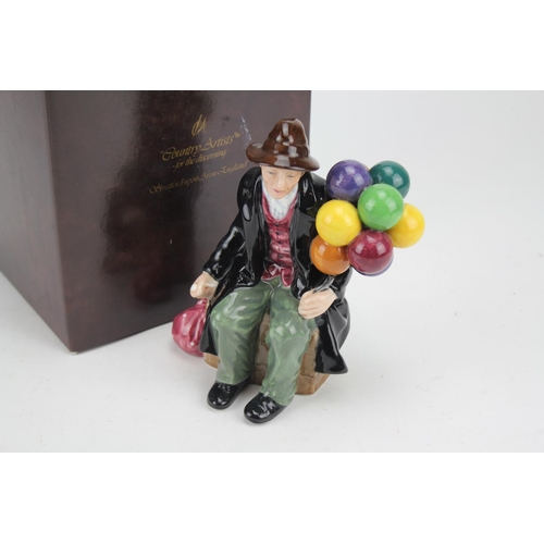 580 - A Royal Doulton Study of the Balloon Man, Number: HN1954.  Modelled by Lewis T. Finn in Non-Original... 