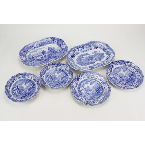 594 - A Copeland Spode Aesop's Fable Game Plates & other items of Copeland Spode.