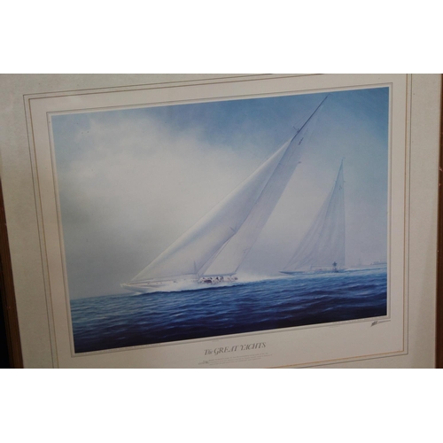 641 - A J. Stevens Jews, Number 300 out of 600 Limited Edition Print, J. Class Cowes, 1934, and 2 prints b... 