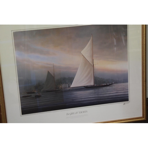 641 - A J. Stevens Jews, Number 300 out of 600 Limited Edition Print, J. Class Cowes, 1934, and 2 prints b... 