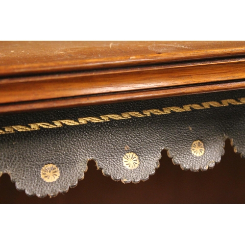 231 - A Victorian Mahogany Open Fronted Bookcase with Leather Facing Fitted Two Cupboards Below and Adjust... 