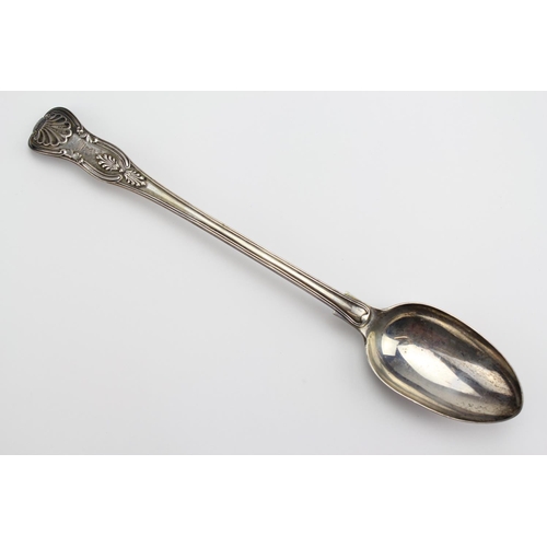 68 - A Silver Kings Pattern Hash Spoon. Birmingham i. Weighing: 191g.