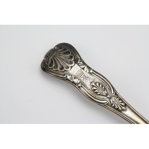 68 - A Silver Kings Pattern Hash Spoon. Birmingham i. Weighing: 191g.