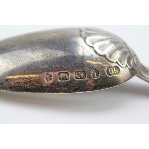 68 - A Silver Kings Pattern Hash Spoon. Birmingham i. Weighing: 191g.