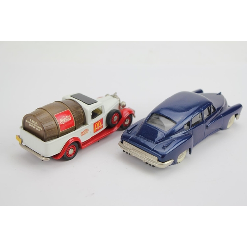 11 - 2 x Brooklin Models to include: BRK2A - 1948 Tucker Torpedo in Blue and a BRK16X - Dodge Ronald Mcdo... 