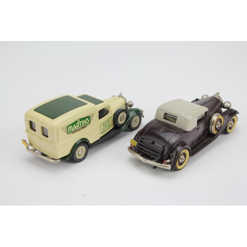 13 - 2 x Brooklin Models to include: BRK6A - 1932 Packard Light 8 Convertible and a BRK16 - Dodge Van St.... 