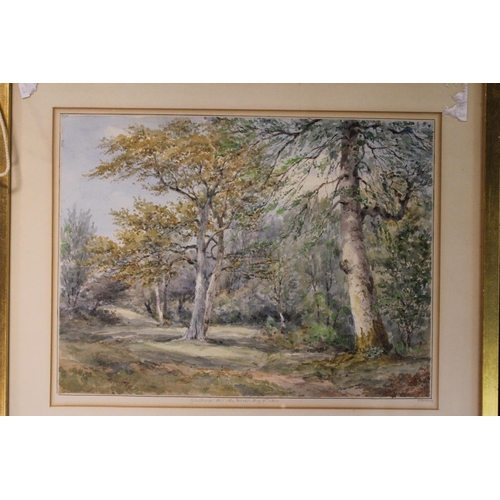 148 - A water colour depicting a coastal scene signed L.A. Norton & one other water colour depicting a for... 