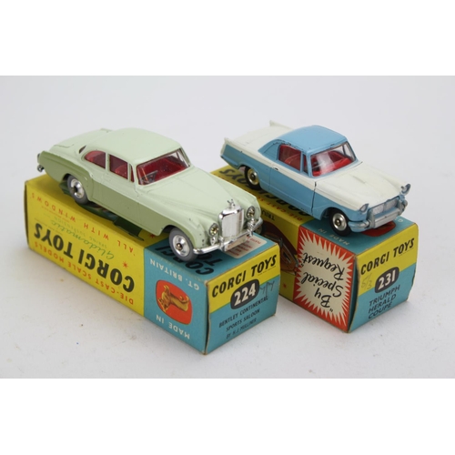 15 - A Pair of Corgi Toys to include: No: 224 