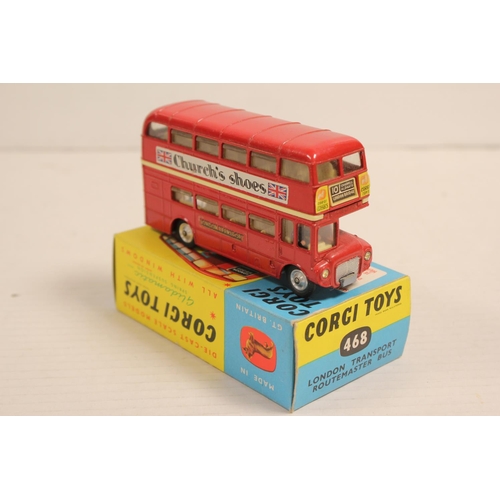 34 - A Scarce Corgi No: 468 Routemaster Bus 