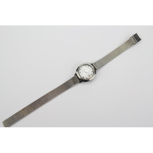 187 - A Ladies Seiko Wristwatch on a Stainless Steel Strap, 2nd Hand & Date. No: 104093 & A Collection of ... 