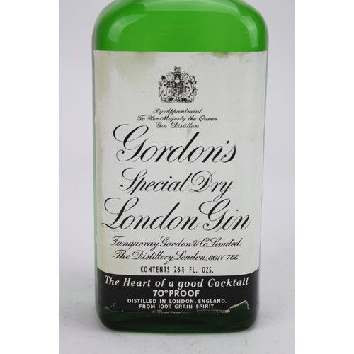 A Vintage bottle of UNOPENED Gordon's London Dry Gin Circa 1960