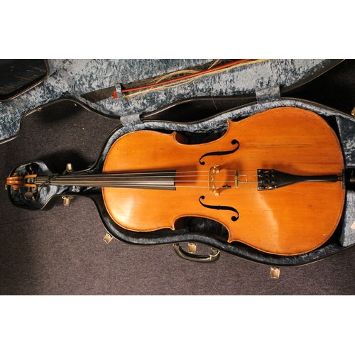 571 - A German Cello circa 1890s in an Original Case.