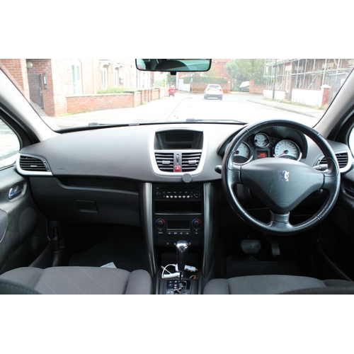 221 - Peugeot 207 Sport SW Estate Petrol  Automatic, June 2008, Dark Blue Metallic/Black Cloth, Glass Roof... 