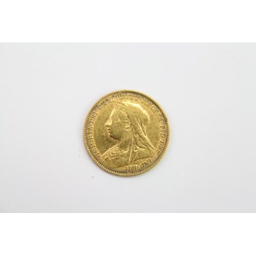 255 - An 1894 Queen Victoria Head Gold Half Sovereign. (London Mint). Weighing: 4 grams.