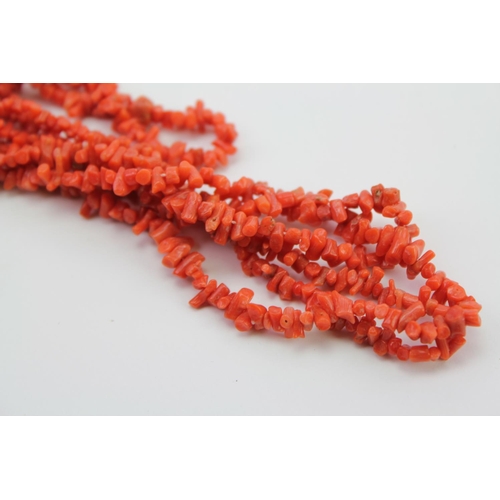 164 - A Natural Coral Necklace.