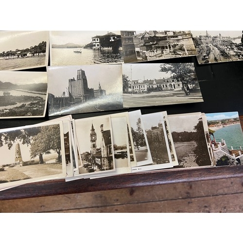 880 - A collection of Original Post Cards to include 25 on Shanghai including the Bund, Nanking road, Chin... 