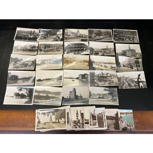 880 - A collection of Original Post Cards to include 25 on Shanghai including the Bund, Nanking road, Chin... 