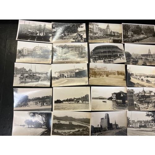 880 - A collection of Original Post Cards to include 25 on Shanghai including the Bund, Nanking road, Chin... 