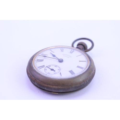 187 - An Early Ingersoll Pocket Watch in Metal Case.