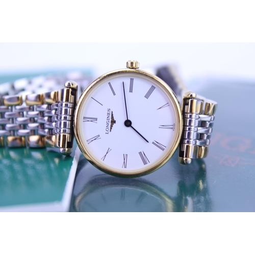 192 - A Ladies Longines Dress Watch 