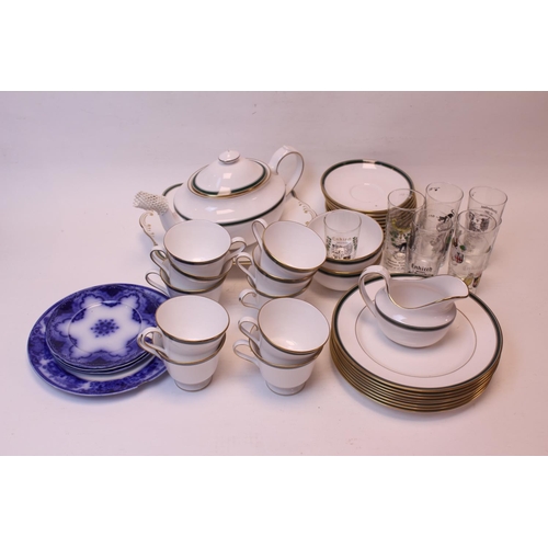 755 - A quantity of Spode Tea China including a Tea Pot, Plates, Saucers, Cups, etc along with other items... 