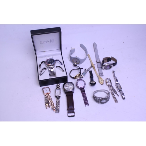 250 - A quantity of various watches including Hammet, Pringle, etc.