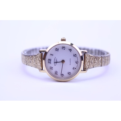 251 - A Ladies Rotary Quartz Wristwatch. In Working order at time of listing.