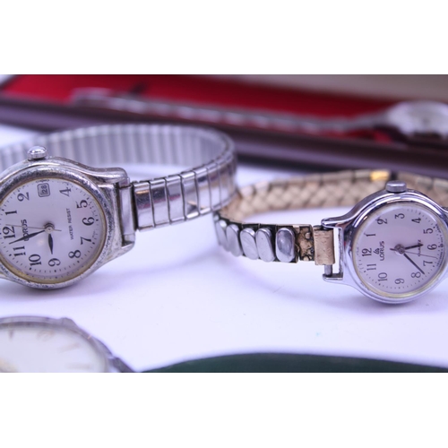 252 - A quantity of wristwatches to include Rotary, Larex, Lorus, etc.