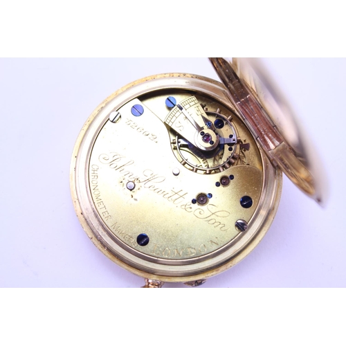 264 - A Gentleman's Full Hunter Pocket Watch in 18ct Gold by 