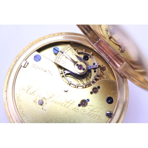 264 - A Gentleman's Full Hunter Pocket Watch in 18ct Gold by 