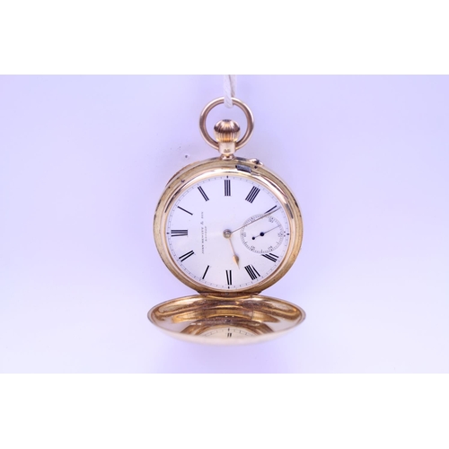 264 - A Gentleman's Full Hunter Pocket Watch in 18ct Gold by 