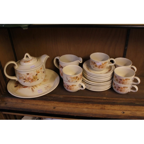 863 - A Poole Pottery Tea Set in the 