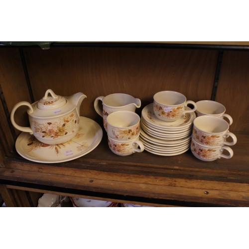 863 - A Poole Pottery Tea Set in the 