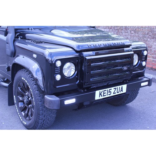 720 - This is a 2015/15 Land Rover Defender 90XS Urban finished in Black with Black Leather. Specification... 