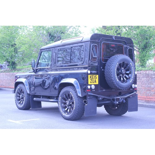 720 - This is a 2015/15 Land Rover Defender 90XS Urban finished in Black with Black Leather. Specification... 