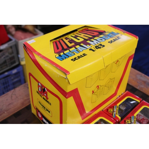 97 - A Scarce Trade Box of 24 x 1/43rd Scale Model Cars from 1983. The model are in Mint Original Conditi... 