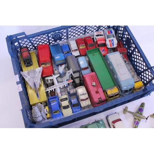 101 - A Tray of Playworn Diecast to include Dinky, Corgi, Matchbox, etc. Around 35 in Total.