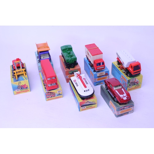 205 - A Collection of 8 x 1980s Matchbox Models, All Mint with Excellent Original Boxes to include Numbers... 