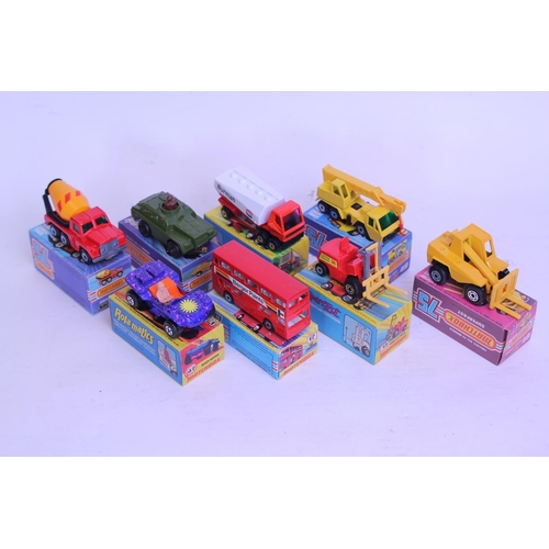 206 - A Collection of 8 x 1980s Matchbox Models, All Mint with Excellent Original Boxes to include Numbers... 