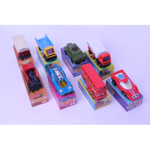 210 - A Collection of 8 x 1980s Matchbox Models, All Mint with Excellent Original Boxes to include Numbers... 