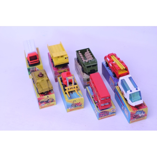 212 - A Collection of 8 x 1980s Matchbox Models, All Mint with Excellent Original Boxes to include Numbers... 