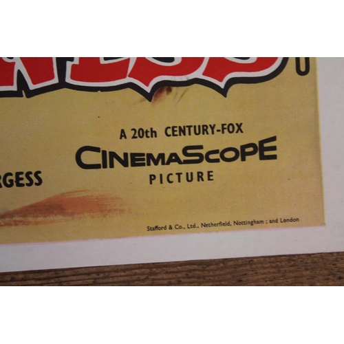 495 - A Stafford & Co Limited Original Film Poster for CinemaScope Limited 