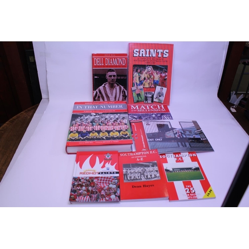 554 - A Southampton Football Club Collection of Seven Books to include 